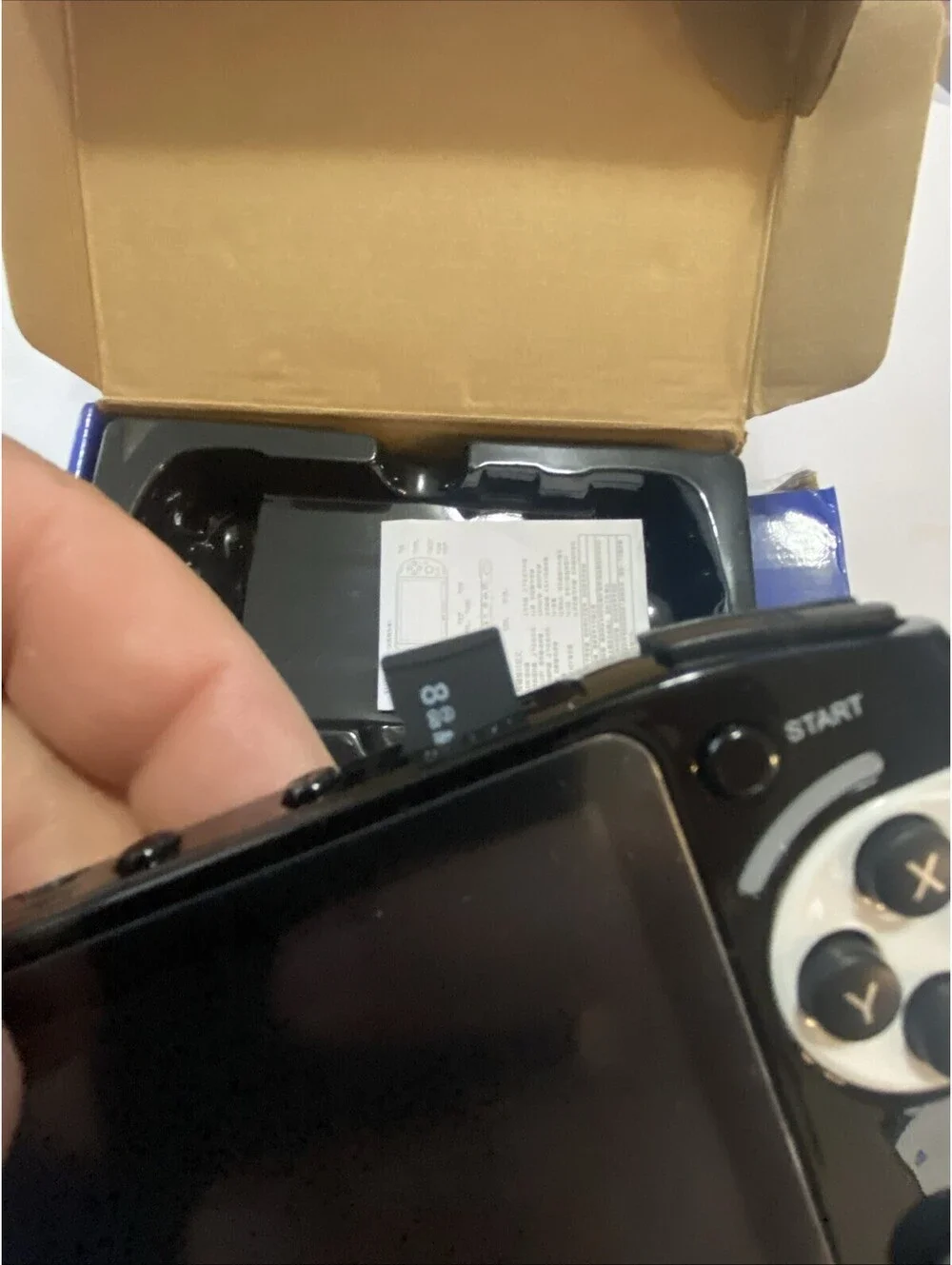 Saker Plus X9 (or X9 Retro Handheld Game Console) New Open Box
